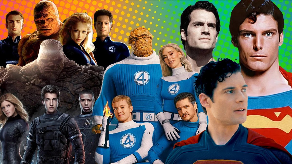 Collage of "Fantastic Four" and "Superman" movies. (Christopher Smith for TheWrap)