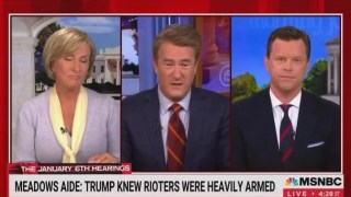 Joe Scarborough Tells Mark Meadows He’s in ‘Deep S–‘ Unless He Turns on Trump: ‘He Will Stab You in the Back’ (Video)