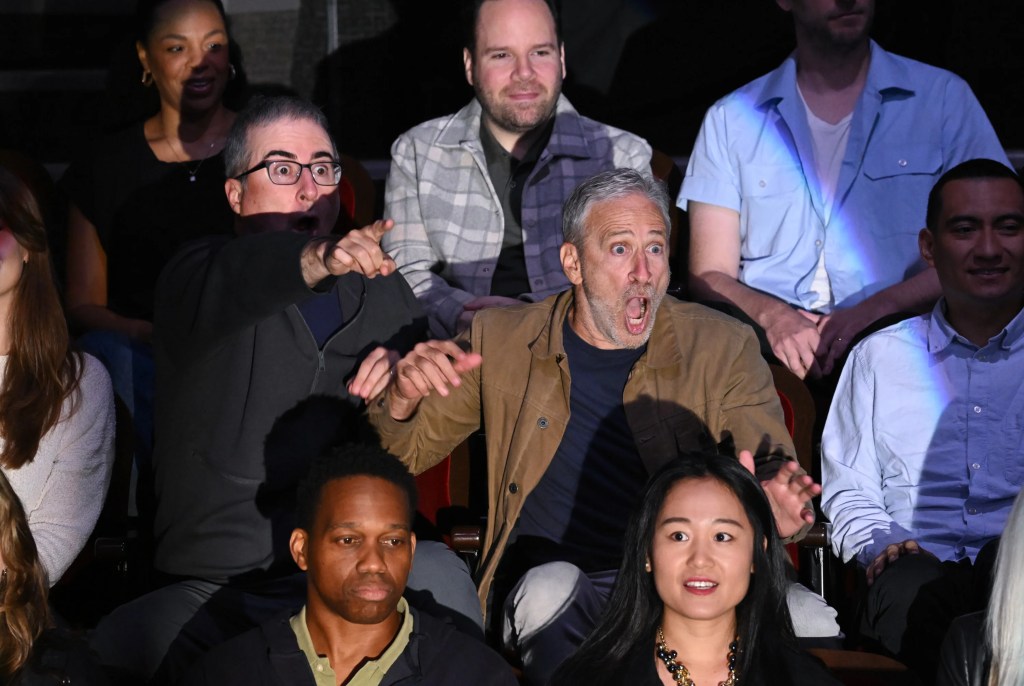 Stephen Colbert, John Oliver