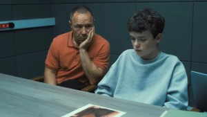 Stephen Graham and Owen Cooper in "Adolescence"
