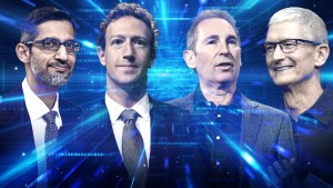 Tech AI CEOs Google Apple Meta