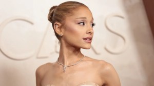 Ariana Grande attends the 97th Annual Oscars at Dolby Theatre on March 02, 2025 in Hollywood, California