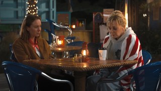 On the Set of ‘Hacks’: Intense Conversation and Bad Champagne