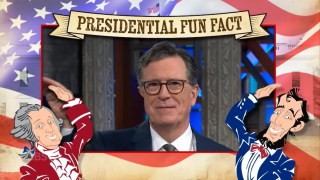 Stephen Colbert Jokes That Among Other Trump Era Changes, the Smithsonian Says ‘the Vietnam War Was Started by Jimmy Kimmel’ | Video