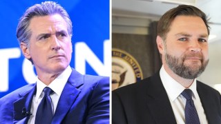 Gavin Newsom Urges JD Vance to Meet With Wildfire Victims During LA Visit | Video