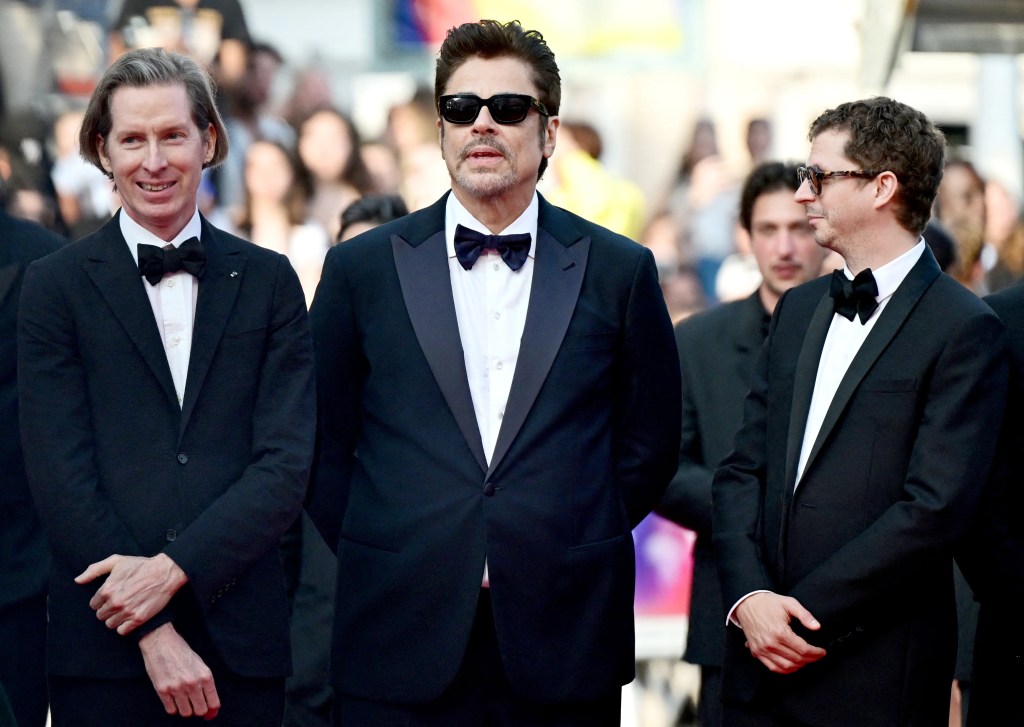 Wes Anderson, Benicio Del Toro, Michael Cera,  The Phoenician Scheme, Cannes 2025