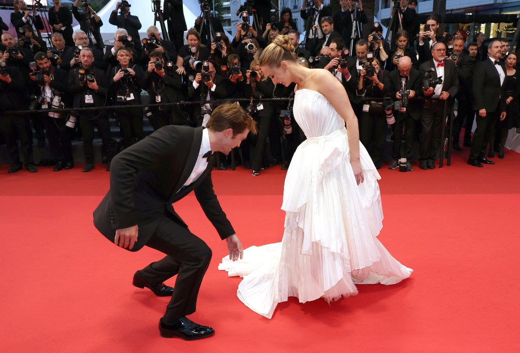 Robert Pattinson and Jennifer Lawrence, Die My Love, Cannes 2025