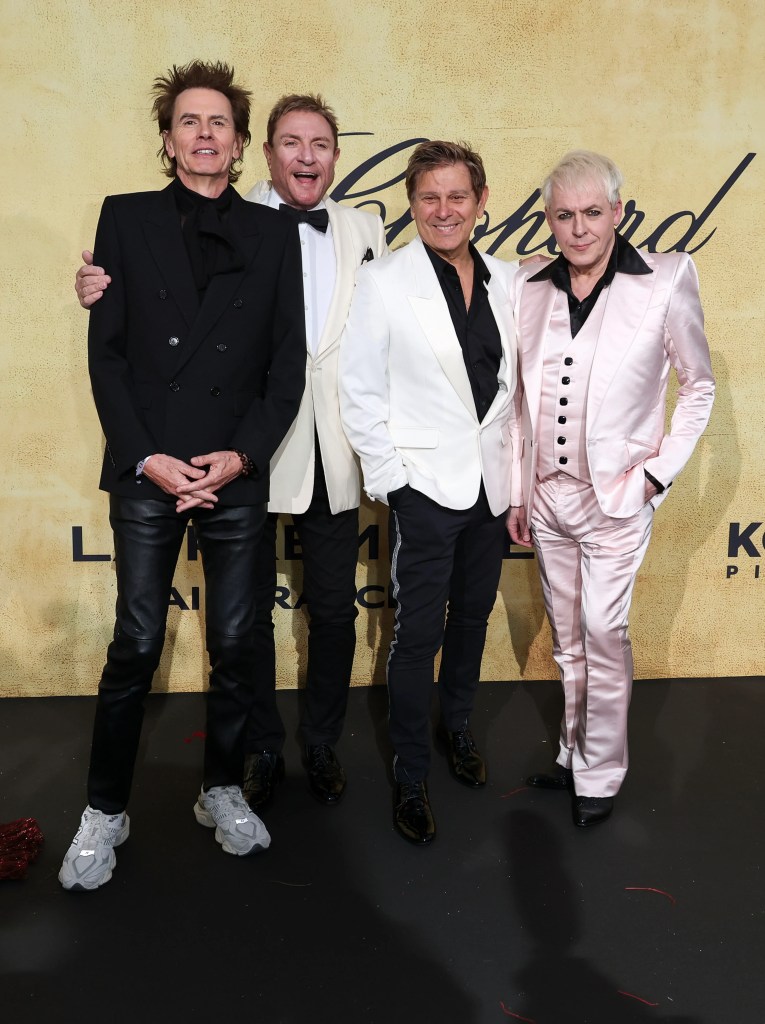 John Taylor, Simon Le Bon, Roger Taylor and Nick Rhodes of Duran Duran