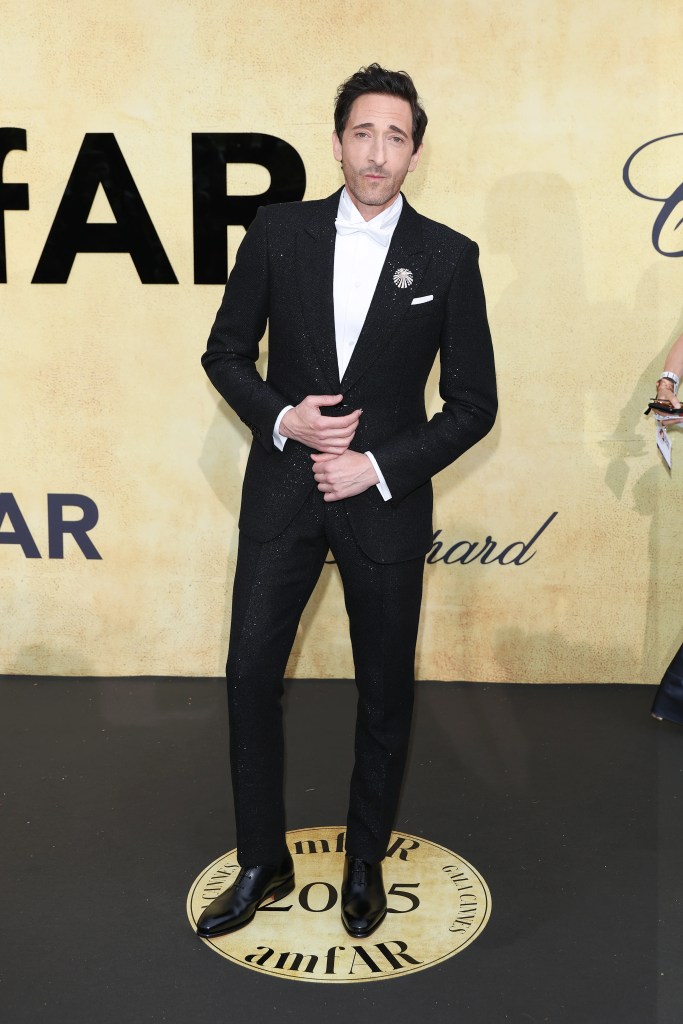 Adrien Brody, amfAR Gala Cannes