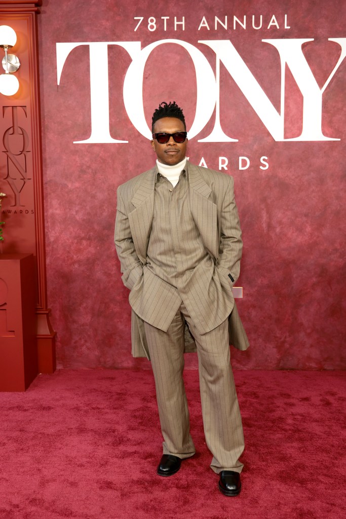 Leslie Odom Jr. attends The 78th Annual Tony Awards at Radio City Music Hall. (Credit: Dimitrios Kambouris/Getty Images)