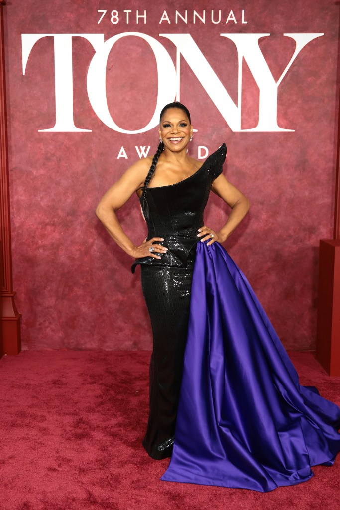 Audra McDonald attends The 78th Annual Tony Awards at Radio City Music Hall. (Credit: Dimitrios Kambouris/Getty Images)