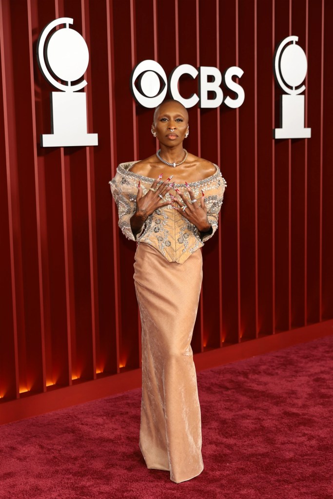 Cynthia Erivo attends The 78th Annual Tony Awards at Radio City Music Hall. (Credit: Dimitrios Kambouris/Getty Images)