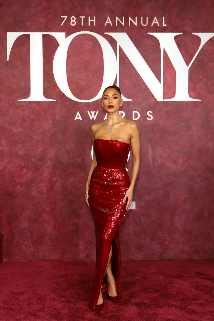 Nicole Scherzinger attends The 78th Annual Tony Awards at Radio City Music Hall. (Credit: Dimitrios Kambouris/Getty Images)