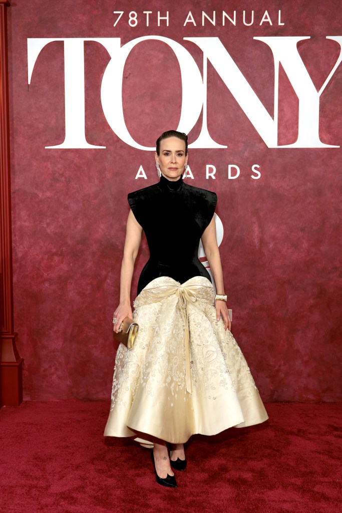 Sarah Paulson attends The 78th Annual Tony Awards at Radio City Music Hall. (Credit: Dimitrios Kambouris/Getty Images)