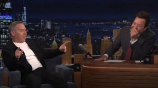 Greg Gutfeld Reminds Jimmy Fallon of the Time They Wrestled While ‘Wasted’ and Ended Up at a Gay Bar | Video