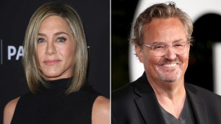 Jennifer Aniston Says ‘Friends’ Cast Did Everything They Could to Help Matthew Perry: ‘I’m Glad He’s Out of That Pain’