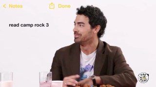 Joe Jonas Leaks ‘Camp Rock 3’ Plans to Get Out of ‘Hot Ones’ Wing Challenge: ‘Sorry Disney!’