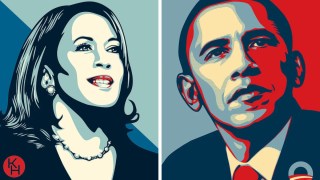Iconic Obama ‘Hope’ Poster Artist Shepard Fairey Makes Kamala Harris Print With a New Message: Forward