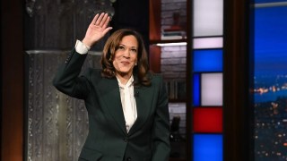 Kamala Harris Tells Stephen Colbert She’s Not Running for CA Governor Because the Political System Is ‘Broken’ | Video