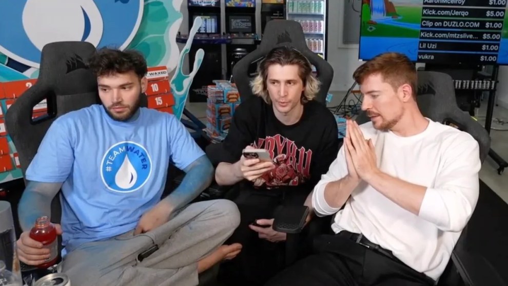 MrBeast, Adin Ross and xQc