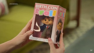 Kimmel Unveils ‘Birth Con-Troll,’ a Christmas Toy That Enforces Oppressive Anti-Abortion Laws (Video)