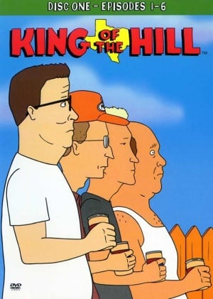 King of the Hill TV series 1997 poster.