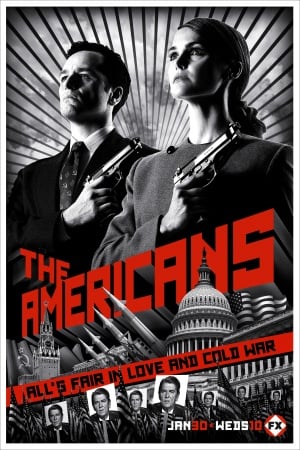 The Americans TV series 2013 poster.
