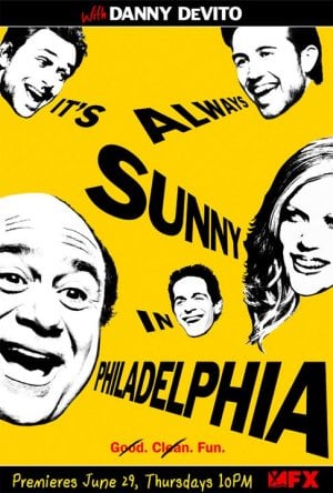 It's Always Sunny in Philadelphia TV series 2005 poster.