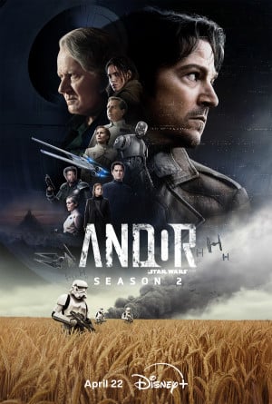 Andor TV series 2022 poster.