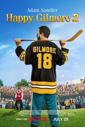 Happy Gilmore 2 movie 2025 poster.