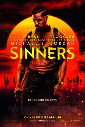 Sinners movie 2025 poster.