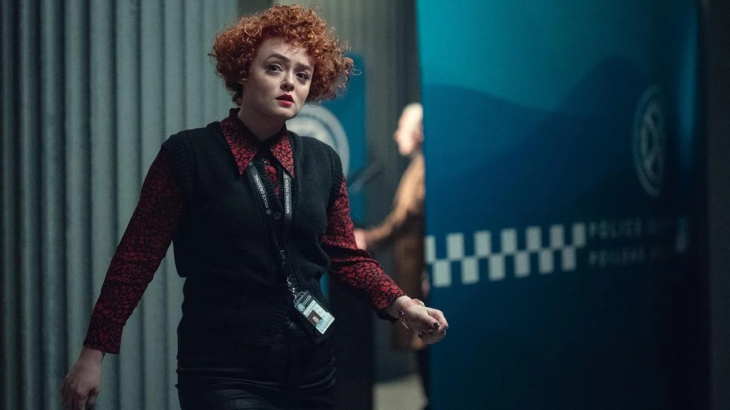 Leah Bryne in "Dept. Q" (Credit: Netflix)