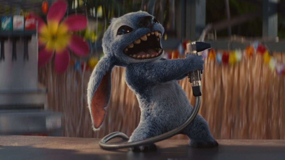 Stitch in Disney’s live-action LILO & STITCH. Photo courtesy of Disney. © 2025 Disney Enterprises Inc. All Rights Reserved.