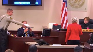‘Rust’ Trial: Deputy Springs to Action as Gun Expert Appears to Point Empty Revolver at Judge | Video
