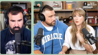 Taylor Swift Cries on Travis Kelce’s Podcast Retelling Saga of Buying Her Masters: ‘I Can’t Believe It Still’ | Video