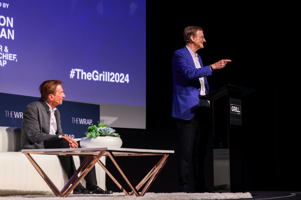 Peter Guber, Jeff Sagansky, TheGrill 2024
