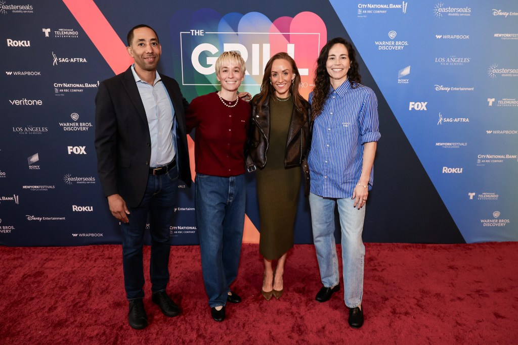 Charles Frazier, Megan Rapinoe, Nastia Liukin, Sue Bird, TheGrill 2024