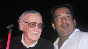 Stan Lee and Max Anderson (Getty Images)