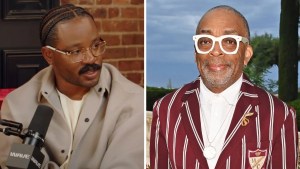 Ryan Coogler on "7PM in Brooklyn" podcast, Spike Lee (YouTube, Getty Images)