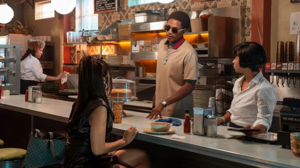 Episode Description: "Terry’s attempts to gain ground in St. Louis only resulted in more conflict, leading Meech to intervene. Meanwhile, Lucille and Charles continue to navigate life living together following their divorce." (Starz)