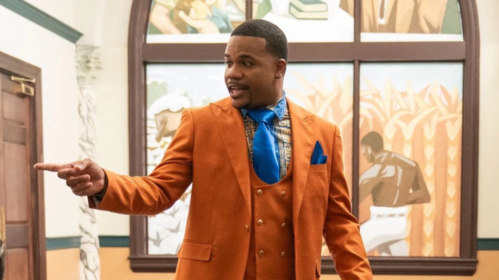 Dyon Brooks as Basil Henderson in "She the People" (Netflix)