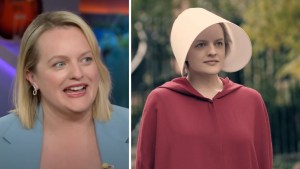 Elisabeth Moss, "The Handmaid's Tale" (Credit: Hulu, NBC)