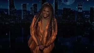 Nicole Byer on "Jimmy Kimmel Live!" ( ABC)