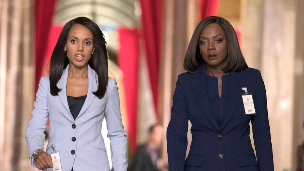 Kerry Washington and Viola Davis teamed up in a 2018 episode of "Scandal"