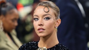 Sydney Sweeney attends The 2025 Met Gala Celebrating "Superfine: Tailoring Black Style" - Arrivals at Metropolitan Museum of Art on May 05, 2025 in New York City