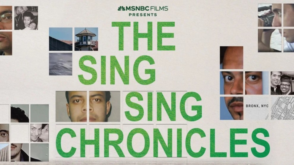 The Sing Sing Chronicles logo (MSNBC)