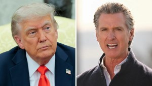 President Donald Trump and California Gov. Gavin Newsom (Credit: Getty Images)