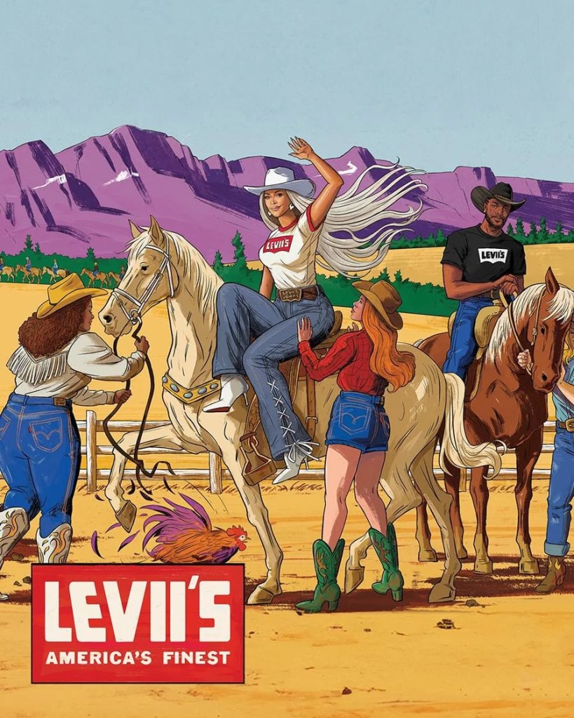 Levi’s launches the first Reiimagine collaboration product with Beyoncé
