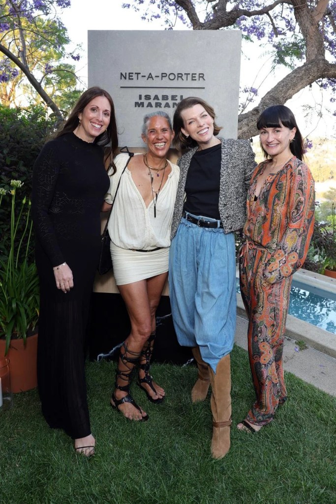 Net-A-Porter and Isabel Marant host an intimate sunset dinner in Silver Lake