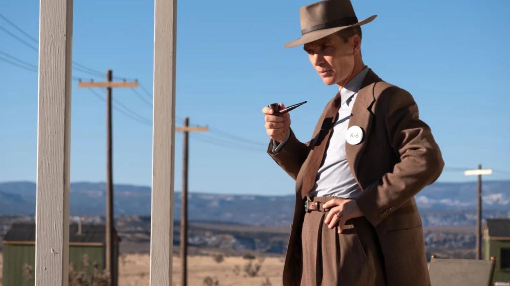 Cillian Murphy in "Oppenheimer" (Universal)